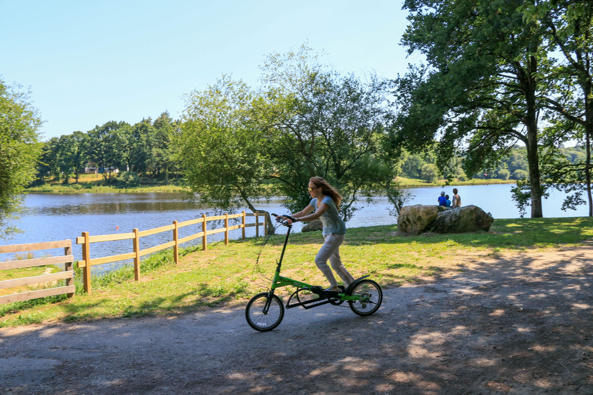 Velo elliptique une impression de courir dans les airs Moulin Neuf Aventure